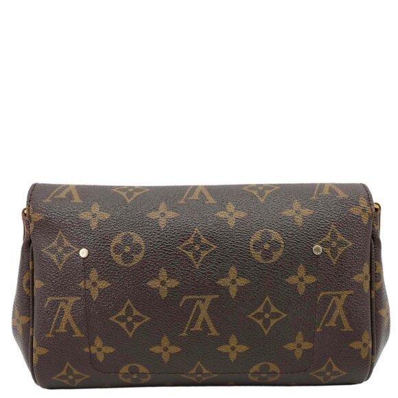 Louis Vuitton  Favorite PM Monogram Canvas Shoulder Bag Brown - Picture 4 of 16